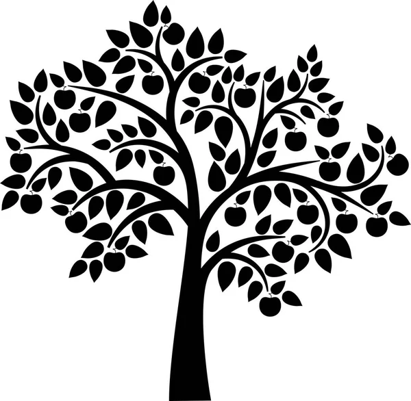 Ikona Apple Tree — Stockový vektor