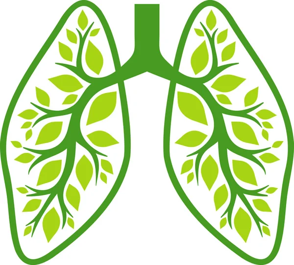 Natura polmoni illustrazione Grafiche Vettoriali