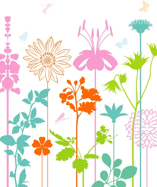 Διακοσμητική Floral ποικιλία — Διανυσματικό Αρχείο