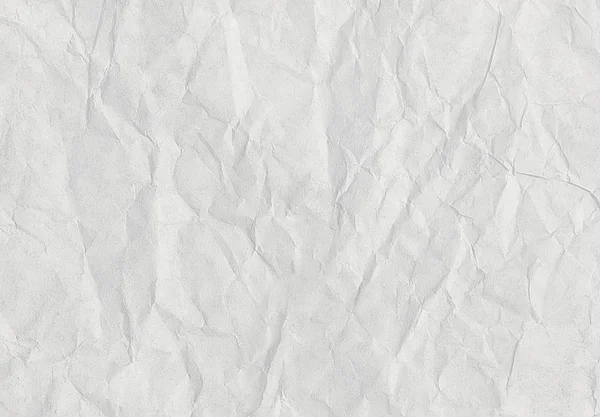 白色皱巴巴的纸为背景图像 — 图库照片