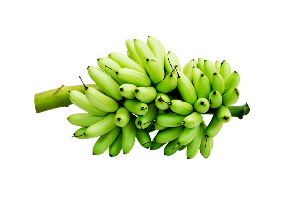 Green banana isolate . — Stock Photo, Image
