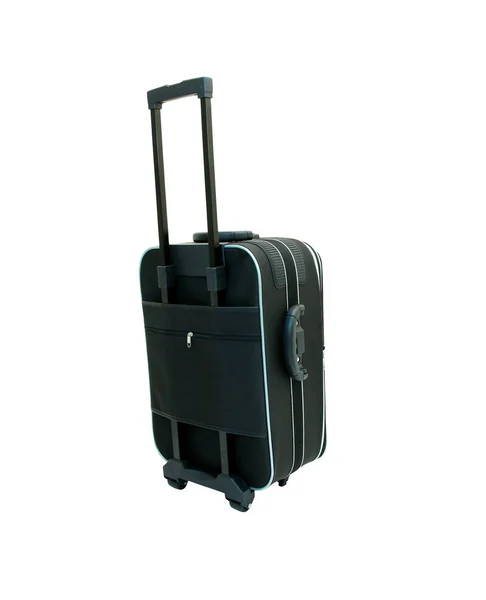 Open black luggage. — Stock Photo, Image