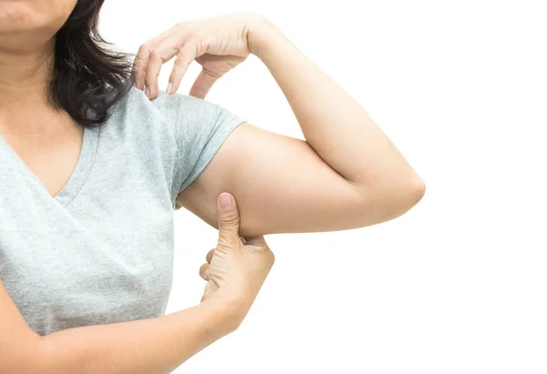 Vrouwen tonen vet. — Stockfoto