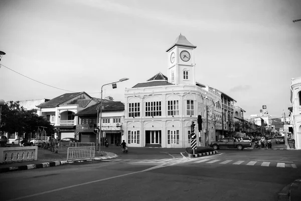 Phuket Thailand December 2016 Old Building Sino Portuguese Style Thailand — Stock Photo, Image