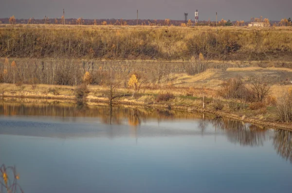 Liquid Toxic Waste Storage Lake