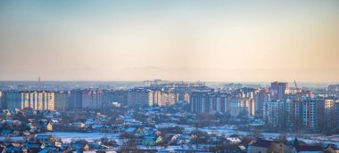 Ukrayna şehrinin Panoraması