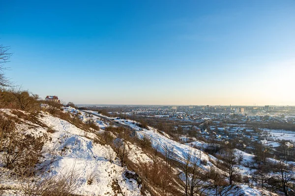 Panorama della città ucraina — Foto Stock