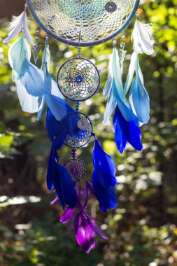 el ile yapılan bir dreamcatcher fotoğrafı