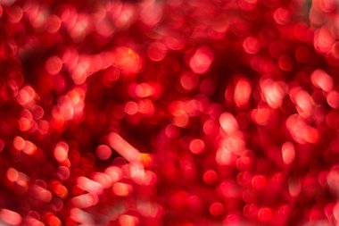 Noel arka plan. Defocused bokeh ışıkları ile şenlikli Özet