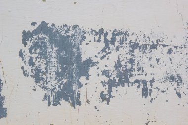 eski bir alçı duvar yontma boya