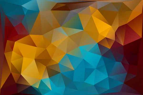 Vector abstract background of triangles — Stock Vector