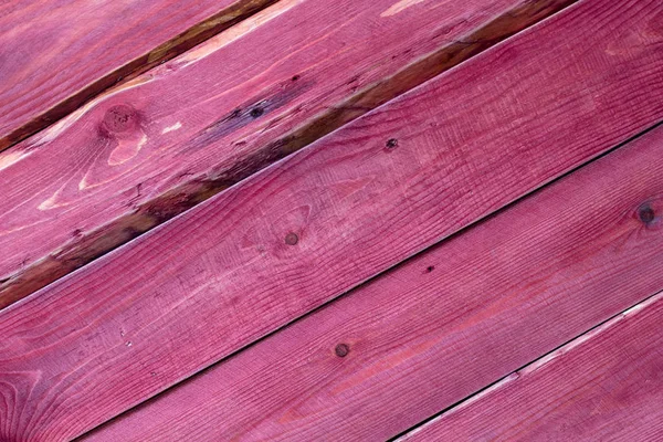 Superficie de madera de color rosa, textura o fondo —  Fotos de Stock