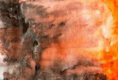 soyut renkli sulu boya arka plan boyalı