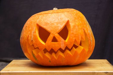 Korkunç Halloween pumpkins fenerler