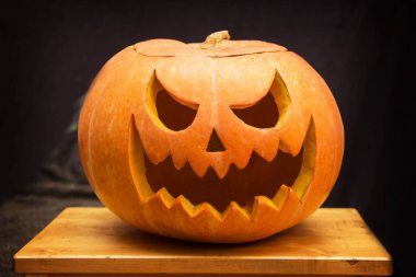 Korkunç Halloween pumpkins fenerler