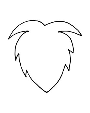 vektör elle çizilmiş doodle yılbaşı Noel Baba sakal