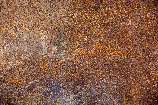 Metal oxidación pared textura superficie color natural uso para fondo — Foto de Stock