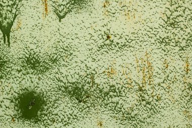 demir yüzey eski yeşil boya doku arka plan ile kaplıdır