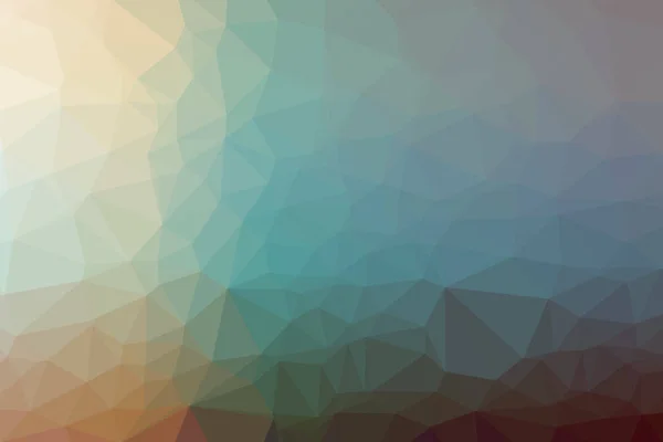 Vector veelkleurige abstracte achtergrond van effect geometrische driehoeken — Stockvector