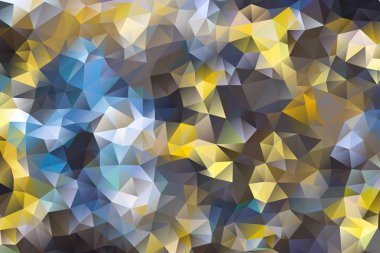 çok renkli arka plan etkisi geometrik üçgenler vektör