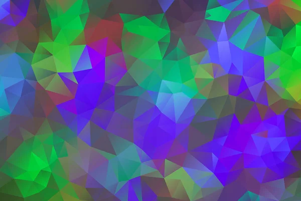 Vector multicolor fondo abstracto de efecto triángulos geométricos — Vector de stock