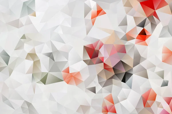 Vektor mehrfarbige abstrakte Hintergrund der Wirkung geometrische Dreiecke — Stockvektor