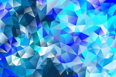 çok renkli arka plan etkisi geometrik üçgenler vektör