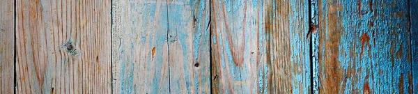 Banner de painéis de madeira grunge usados como fundo — Fotografia de Stock