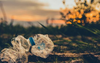 Environmental & Plastic Awareness. World Environment Day concept. Save earth save life.