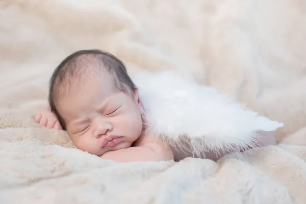 Neugeboren Asien Schönes Kind Und Kleines Kind Der Eltern — Stockfoto