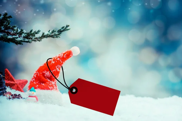 Vrolijk Kerstfeest Gelukkig Nieuwjaar Winterseizoen Vakantie Met Kerstboom Decoratie — Stockfoto