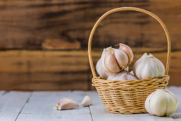 Garlic Cloves Bulb Food Cooking Kitchen — Stock Photo, Image