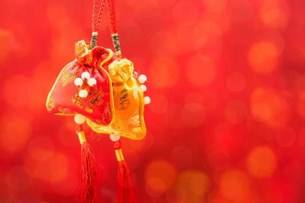 Año Nuevo Chino Elemento Decoración Colgante Estilo Tradicional Chino — Foto de Stock