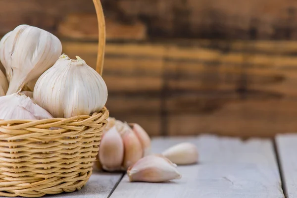 Garlic Cloves Bulb Food Cooking Kitchen — Stock Photo, Image