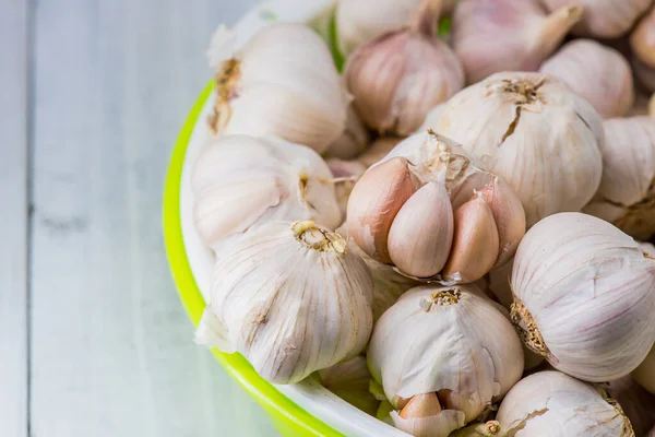 Garlic Cloves Bulb Food Cooking Kitchen — Stock Photo, Image