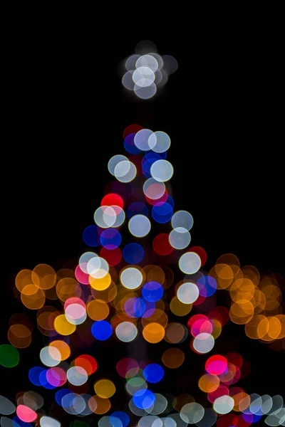 Decoración Ligera Navidad Abstracto Fondo Borroso Bokeh —  Fotos de Stock