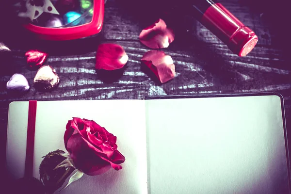 Close Shot Chocolate Candies Shape Hearts Valentines Day Concept — Stock Photo, Image