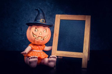 Arka plan için Cadılar Bayramı Balkabağı 'nın yakın plan çekimi