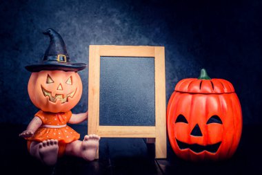 Arka plan için Cadılar Bayramı Balkabağı 'nın yakın plan çekimi