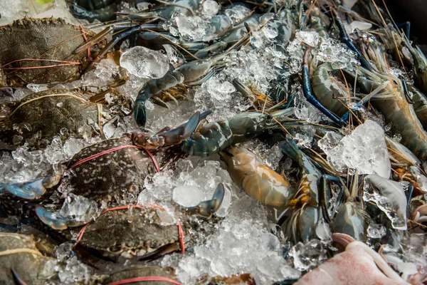 Verse Zeevruchten Voor Buffetdiner — Stockfoto