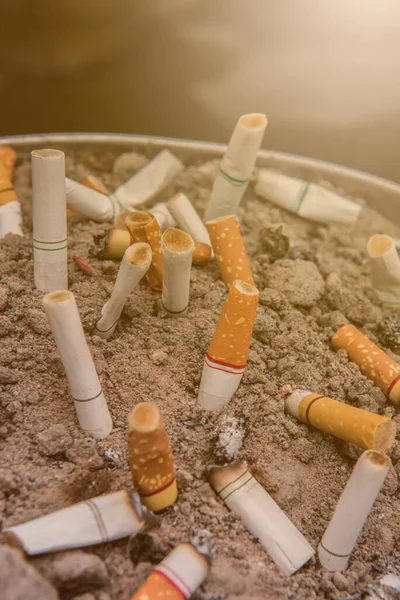 Rokersruimte Sigaret Voor Een Slechte Gezondheid — Stockfoto