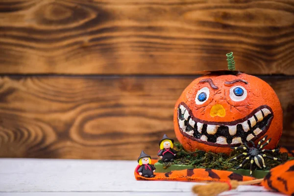 Happy Halloween Pumpkin Party Trick Treat Autumn Season — Stock Photo, Image