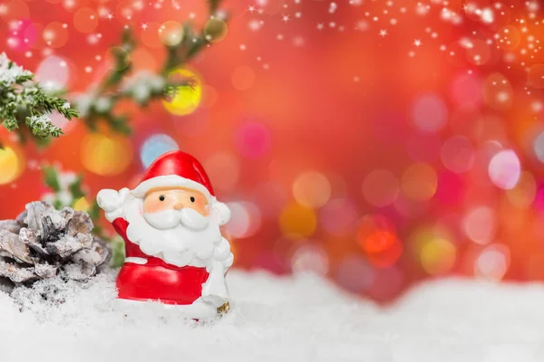 Vrolijk Kerstfeest Gelukkig Nieuwjaar Winter Seizoen Decoraties — Stockfoto