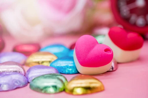 Sweet Chocolate Valentines Sweetest Day — стокове фото