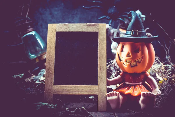 Happy Halloween Pumpkin Trick Treat Autumn Season Scary Boo Symbol — Stock Photo, Image
