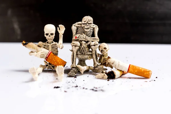 Dejar Fumar Para Día Mundial Sin Tabaco — Foto de Stock
