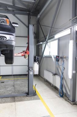 Araba Servis istasyonu kapalı