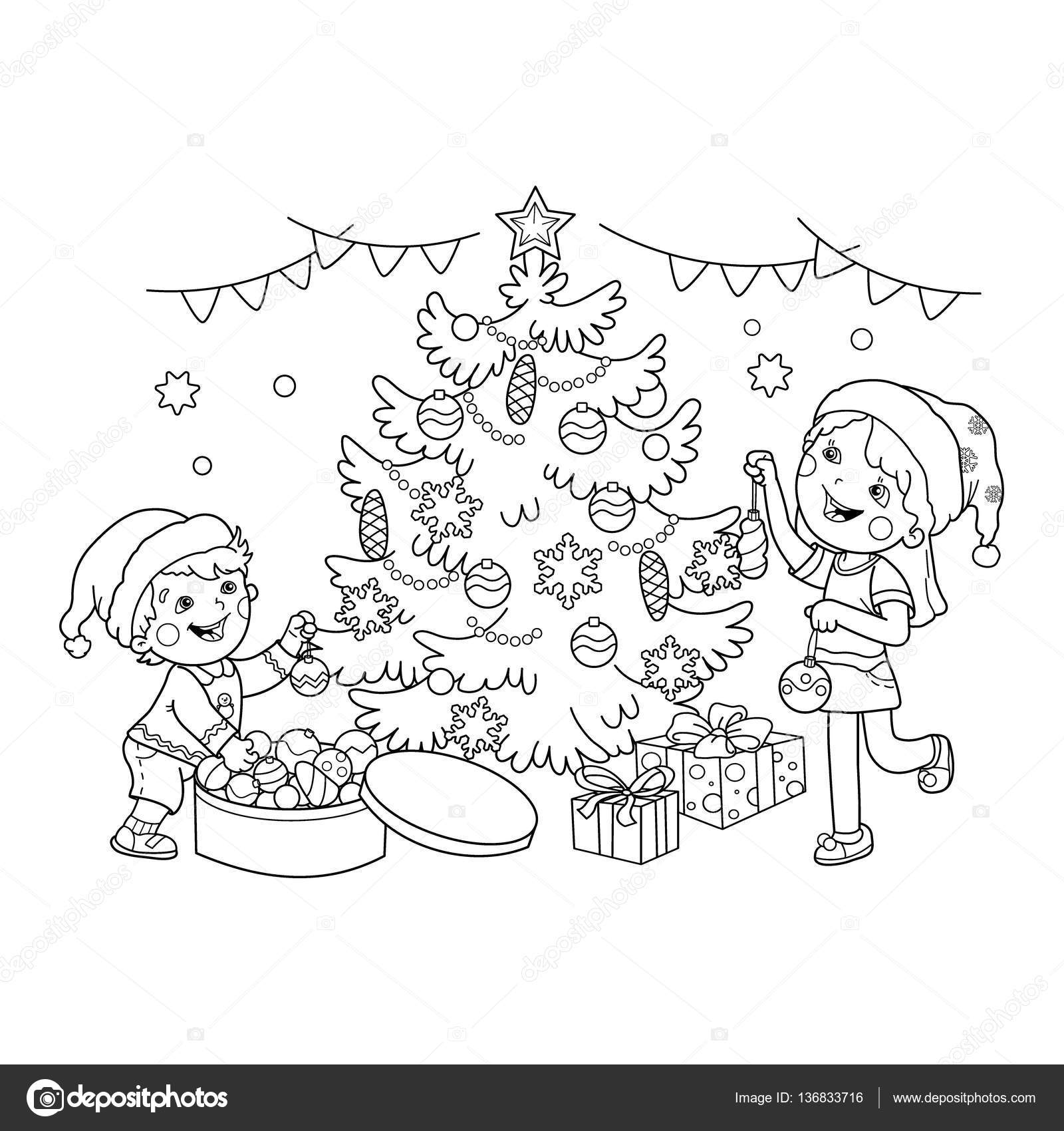 Páginas para colorir sobre o NATAL - Desenhos para colorir