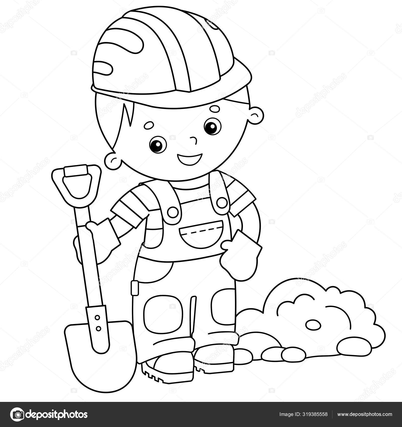 Desenhos de profissões para colorir e imprimir - Desenhos Para Colorir