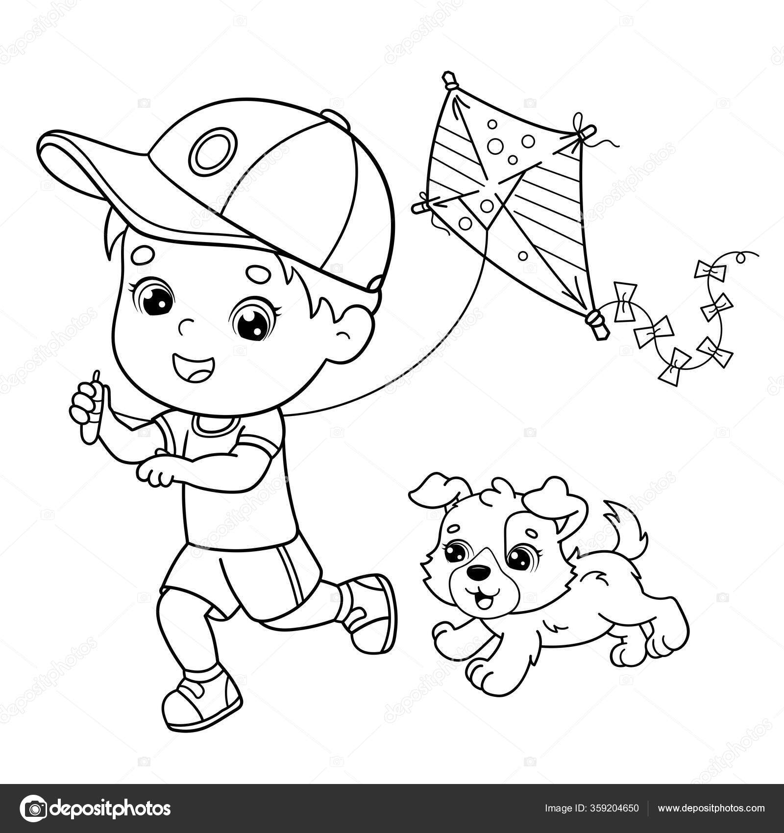 Courir Dessin Fille  Coloriage ladybug entrain de courir à imprimer